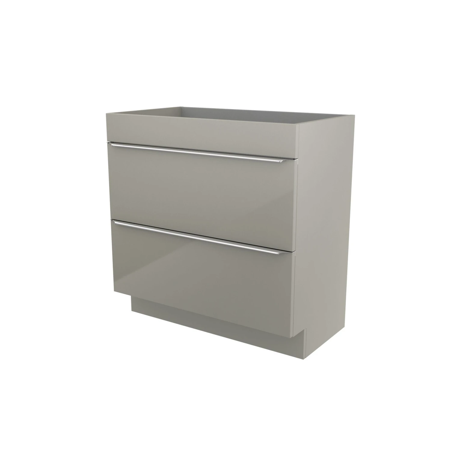 GoodHome Imandra & Lana Taupe Freestanding Vanity Unit & Basin Set (W)804mm 5 GoodHome Imandra & Lana Taupe Freestanding Vanity Unit & Basin Set (W)804mm - Image 3