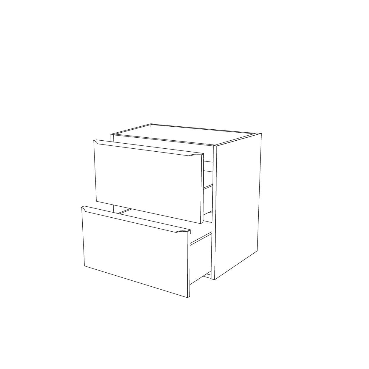 GoodHome Imandra & Lana White Wall-mounted Vanity Unit & Basin Set (W)604mm 10 GoodHome Imandra & Lana White Wall-mounted Vanity Unit & Basin Set (W)604mm - Image 8