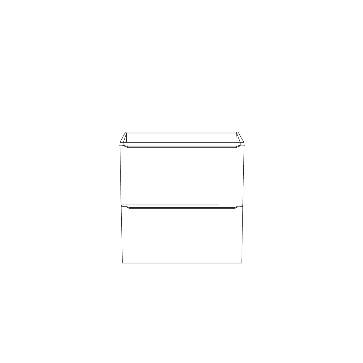 GoodHome Imandra & Lana White Wall-mounted Vanity Unit & Basin Set (W)604mm 11 GoodHome Imandra & Lana White Wall-mounted Vanity Unit & Basin Set (W)604mm - Image 9