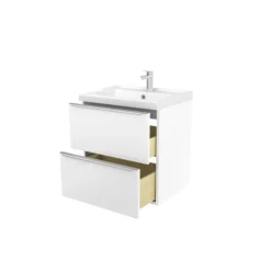 GoodHome Imandra & Lana White Wall-mounted Vanity Unit & Basin Set (W)604mm 15 GoodHome Imandra & Lana White Wall-mounted Vanity Unit & Basin Set (W)604mm -Crystal Bathware goodhome imandra lana white wall mounted vanity unit basin set w 604mm3663602313267 29c bq