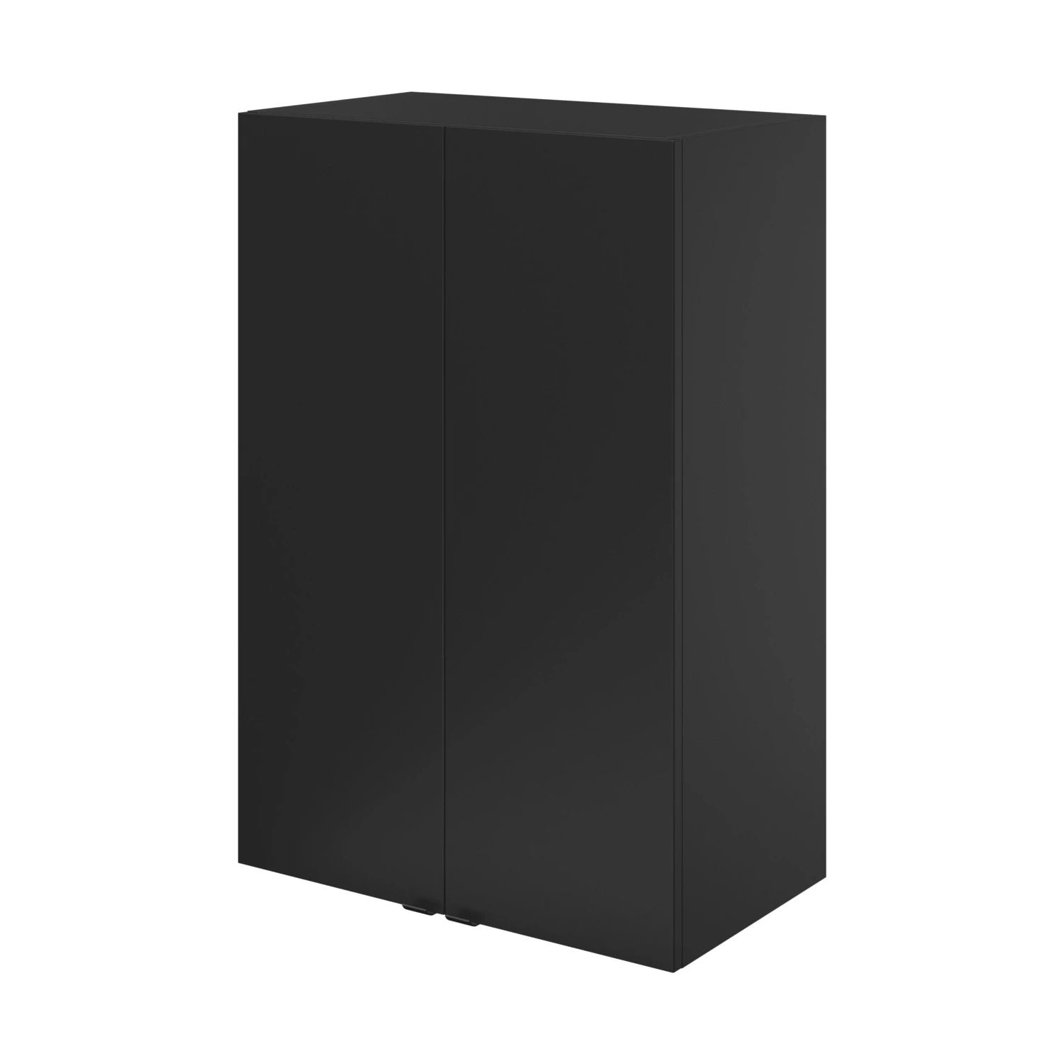 GoodHome Imandra Matt Black Double Deep Cabinet (W)600mm (H)900mm 3 GoodHome Imandra Matt Black Double Deep Cabinet (W)600mm (H)900mm