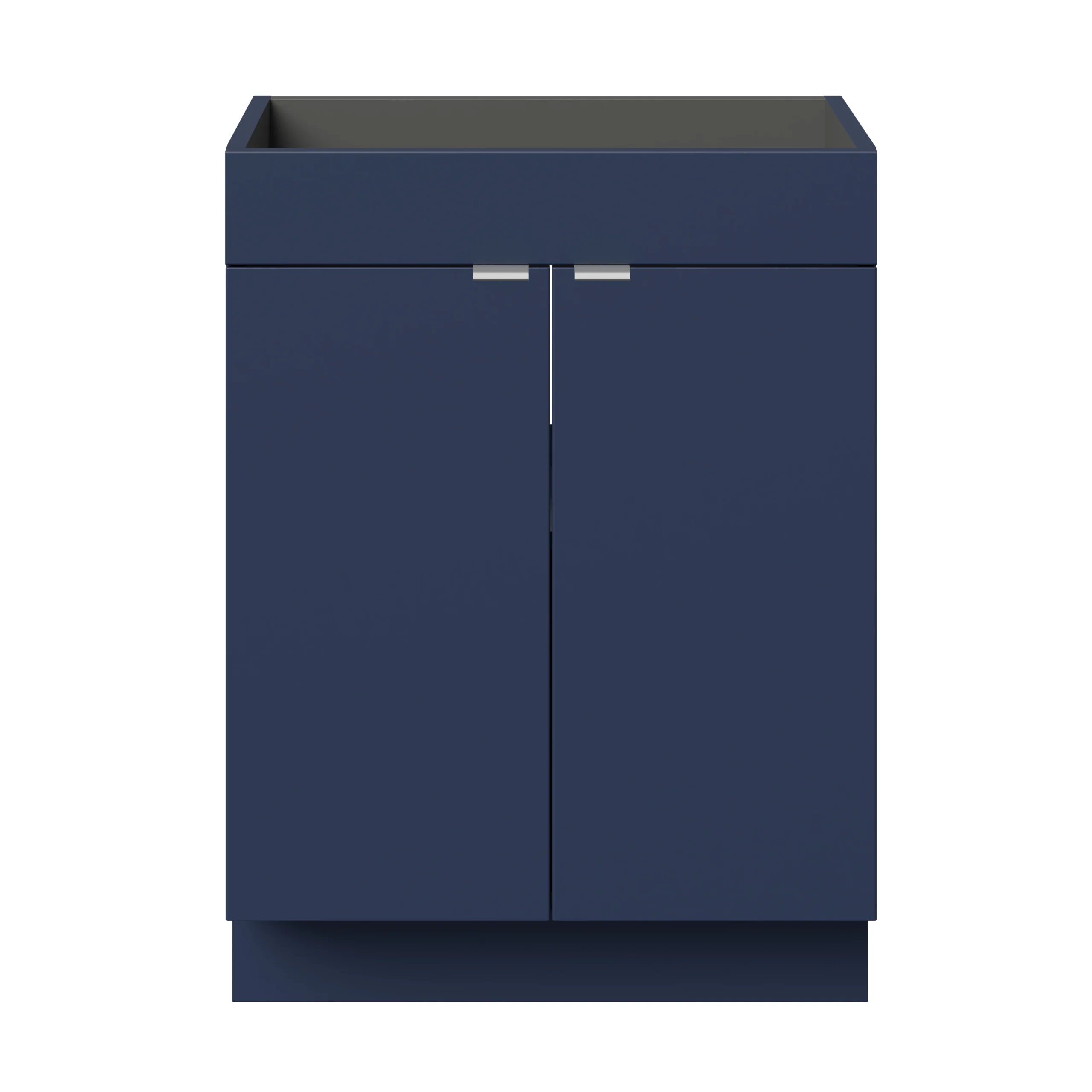 GoodHome Imandra Matt Blue Freestanding Bathroom Cabinet (W)600mm (H)820mm 4 GoodHome Imandra Matt Blue Freestanding Bathroom Cabinet (W)600mm (H)820mm - Image 2