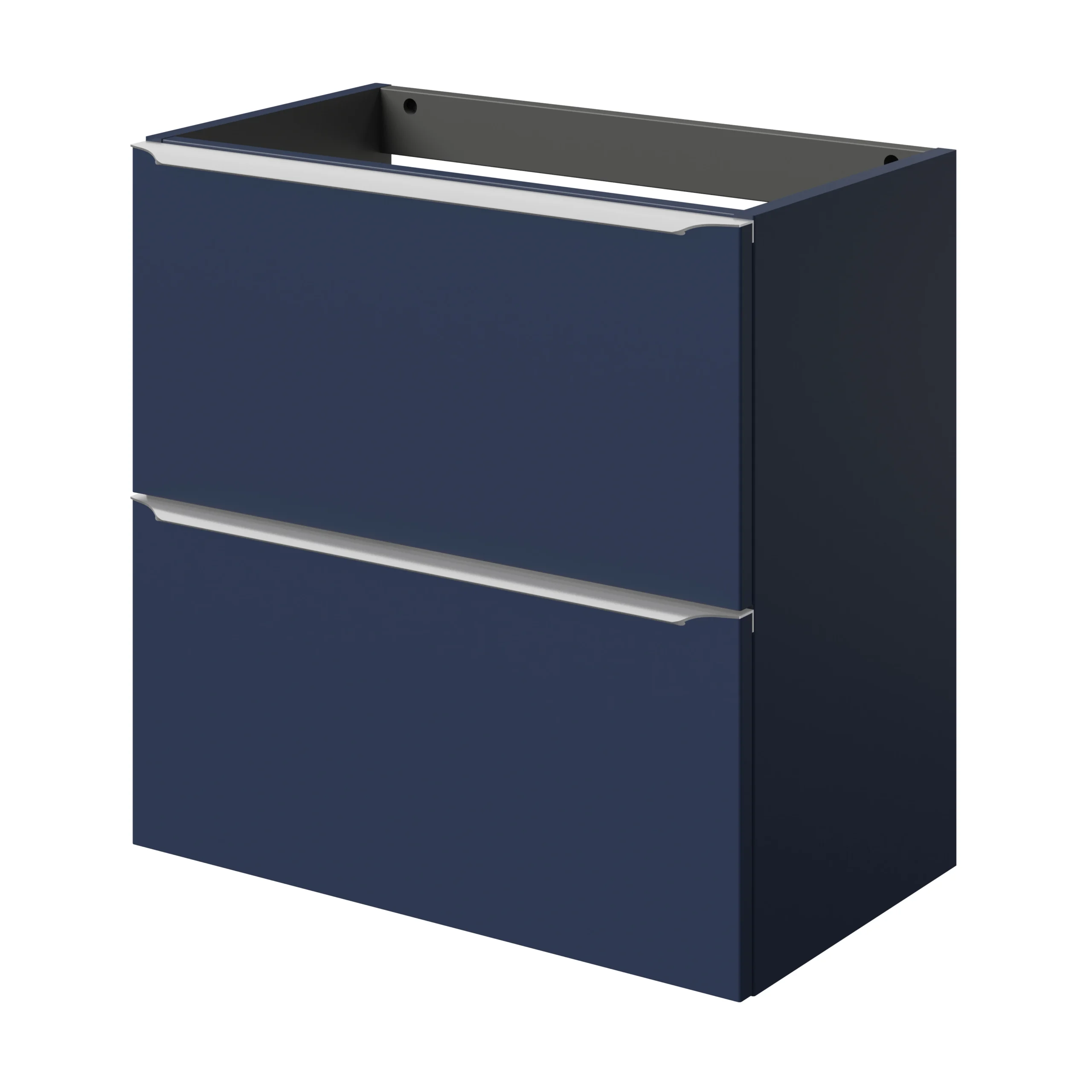 GoodHome Imandra Matt Blue Slimline Cabinet (W)600mm 3 GoodHome Imandra Matt Blue Slimline Cabinet (W)600mm