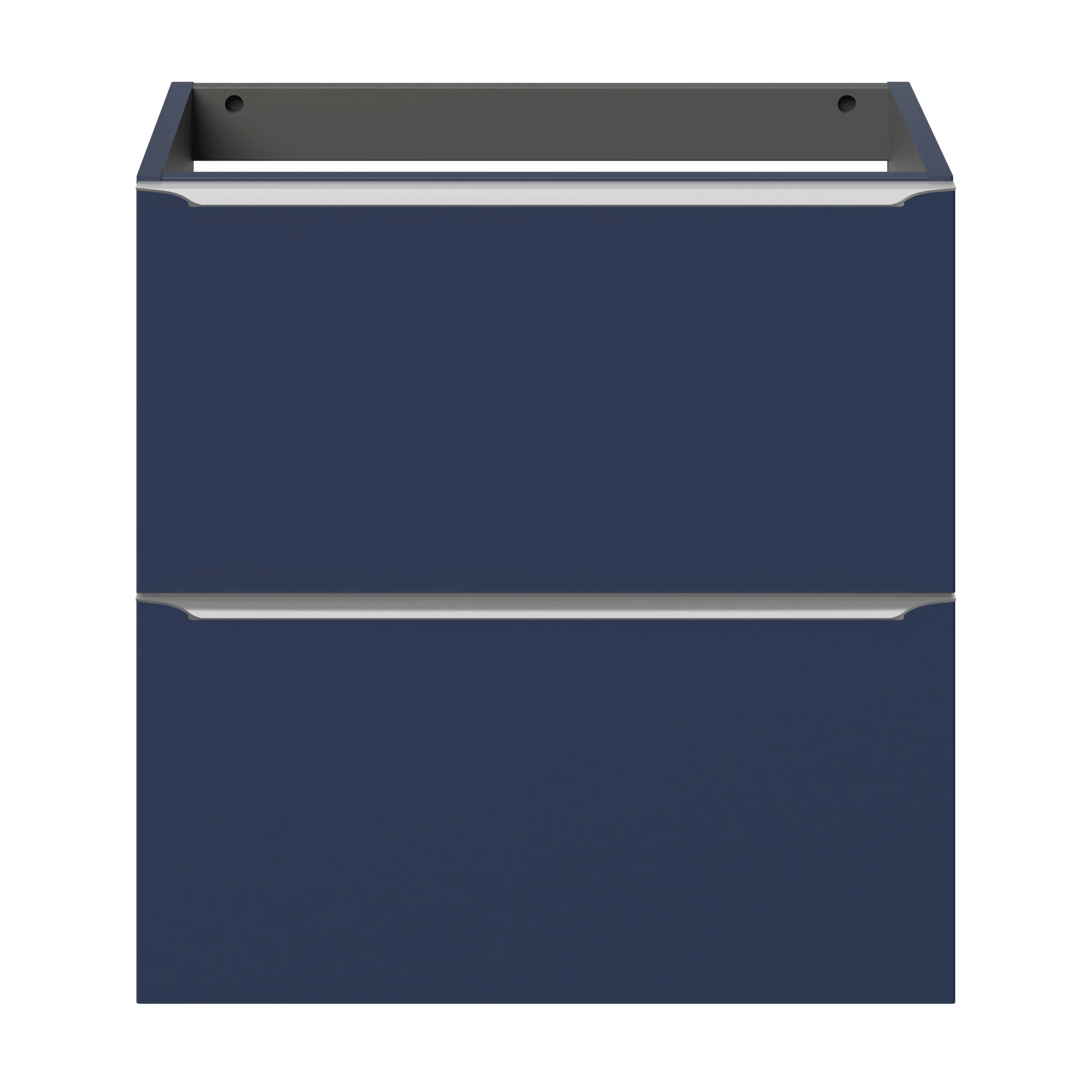 GoodHome Imandra Matt Blue Slimline Cabinet (W)600mm 4 GoodHome Imandra Matt Blue Slimline Cabinet (W)600mm - Image 2