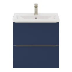 GoodHome Imandra Matt Blue Slimline Cabinet (W)600mm 13 GoodHome Imandra Matt Blue Slimline Cabinet (W)600mm -Crystal Bathware goodhome imandra matt blue slimline cabinet w 600mm5059340393599 21c