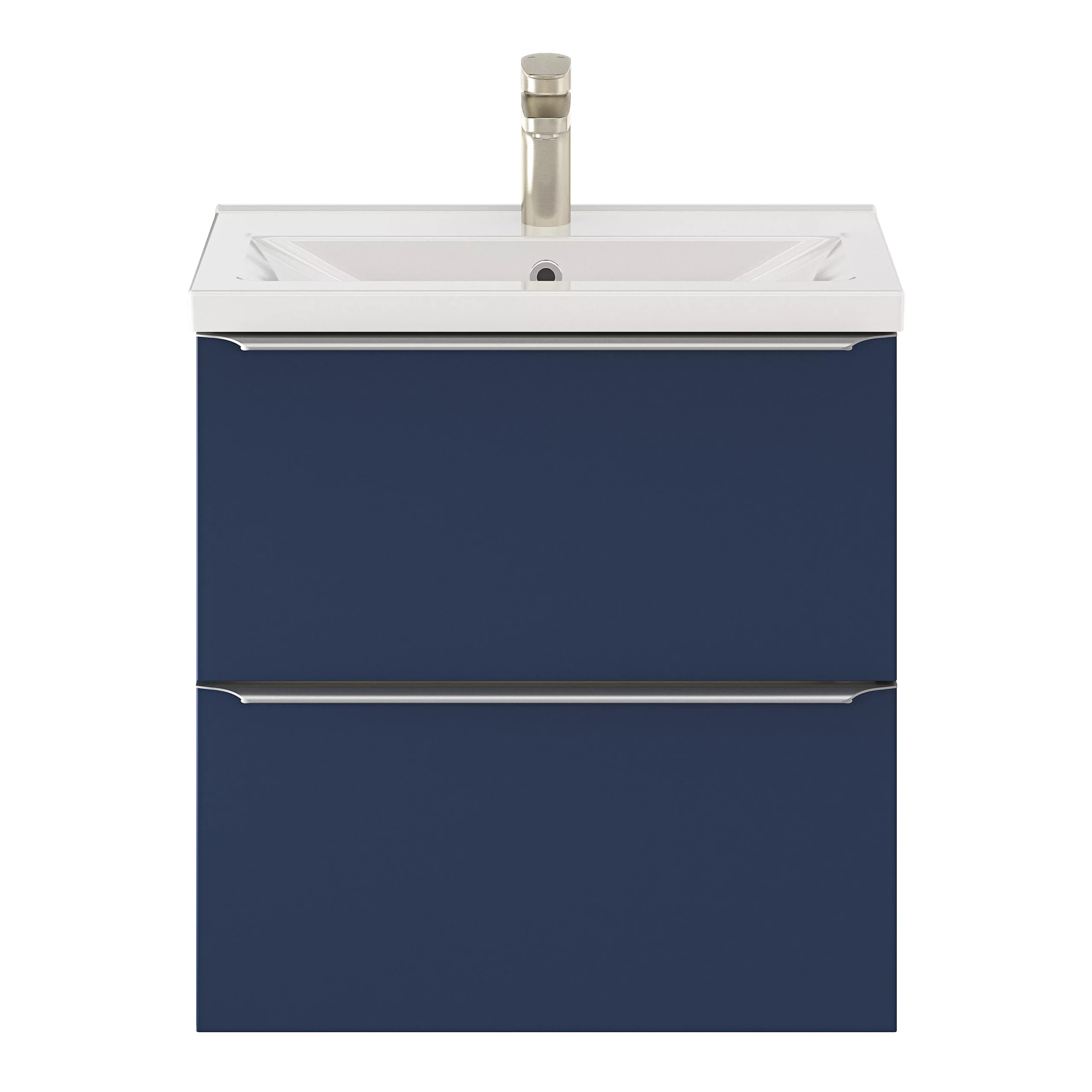 GoodHome Imandra Matt Blue Slimline Cabinet (W)600mm 5 GoodHome Imandra Matt Blue Slimline Cabinet (W)600mm - Image 3