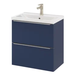 GoodHome Imandra Matt Blue Slimline Cabinet (W)600mm 14 GoodHome Imandra Matt Blue Slimline Cabinet (W)600mm -Crystal Bathware goodhome imandra matt blue slimline cabinet w 600mm5059340393599 22c
