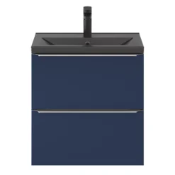 GoodHome Imandra Matt Blue Slimline Cabinet (W)600mm 16 GoodHome Imandra Matt Blue Slimline Cabinet (W)600mm -Crystal Bathware goodhome imandra matt blue slimline cabinet w 600mm5059340393599 24c