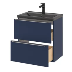 GoodHome Imandra Matt Blue Slimline Cabinet (W)600mm 17 GoodHome Imandra Matt Blue Slimline Cabinet (W)600mm -Crystal Bathware goodhome imandra matt blue slimline cabinet w 600mm5059340393599 26c