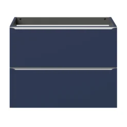 GoodHome Imandra Matt Blue Slimline Cabinet (W)800mm -Crystal Bathware goodhome imandra matt blue slimline cabinet w 800mm5059340393506 02c