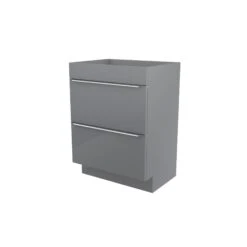 GoodHome Imandra & Mila Grey Freestanding Vanity Unit & Basin Set (W)604mm 12 GoodHome Imandra & Mila Grey Freestanding Vanity Unit & Basin Set (W)604mm -Crystal Bathware goodhome imandra mila grey freestanding vanity unit basin set w 604mm3663602312383 04c bq