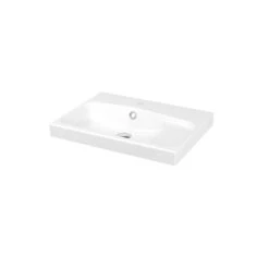 GoodHome Imandra & Mila White Freestanding Vanity Unit & Basin Set (W)604mm -Crystal Bathware goodhome imandra mila white freestanding vanity unit basin set w 604mm3663602312666 05c bq