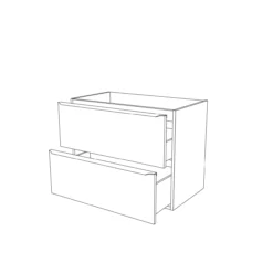 GoodHome Imandra & Nira Grey Wall-mounted Vanity Unit & Basin Set (W)804mm -Crystal Bathware goodhome imandra nira grey wall mounted vanity unit basin set w 804mm3663602313342 02t bq