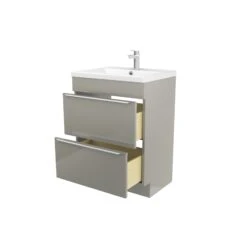 GoodHome Imandra & Nira Taupe Freestanding Vanity Unit & Basin Set (W)604mm 10 GoodHome Imandra & Nira Taupe Freestanding Vanity Unit & Basin Set (W)604mm -Crystal Bathware goodhome imandra nira taupe freestanding vanity unit basin set w 604mm3663602312673 23c bq