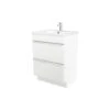 GoodHome Imandra & Nira White Freestanding Vanity Unit & Basin Set (W)604mm 2 GoodHome Imandra & Nira White Freestanding Vanity Unit & Basin Set (W)604mm -Crystal Bathware goodhome imandra nira white freestanding vanity unit basin set w 604mm3663602312680 03c bq