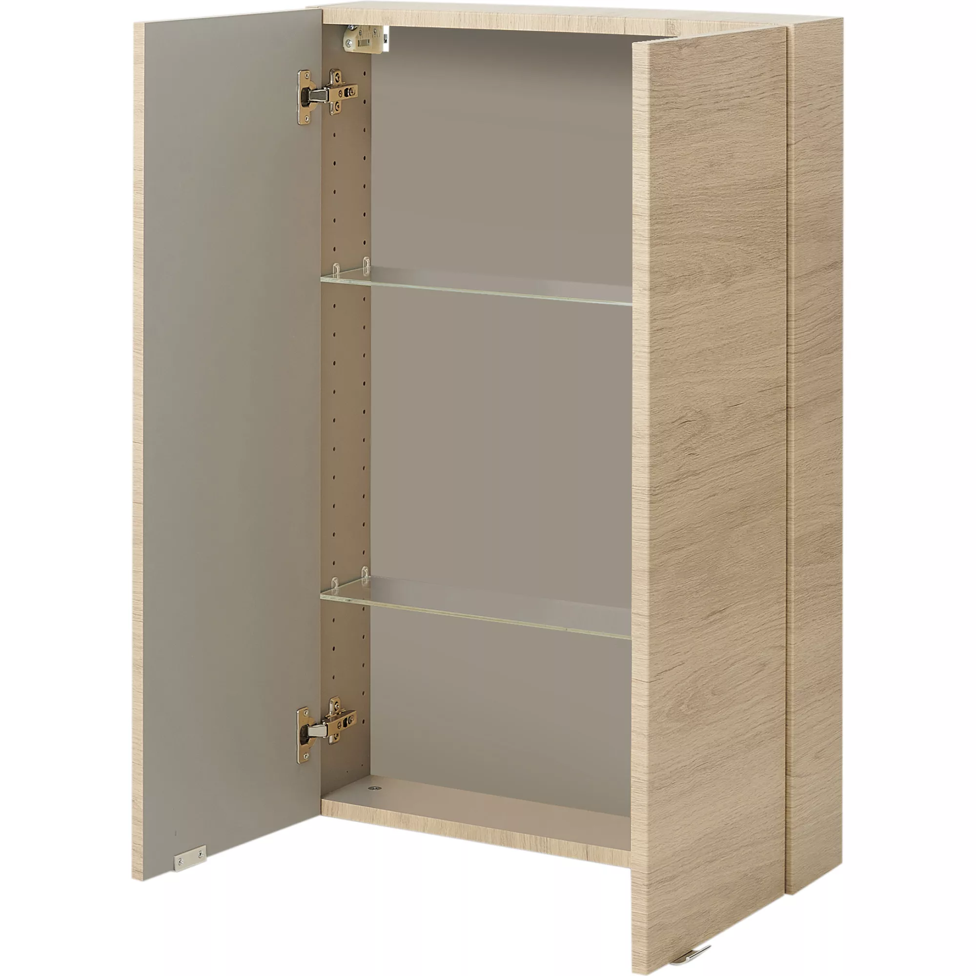 GoodHome Imandra Oak Effect Double Wall Cabinet (W)600mm (H)900mm 6 GoodHome Imandra Oak Effect Double Wall Cabinet (W)600mm (H)900mm - Image 4