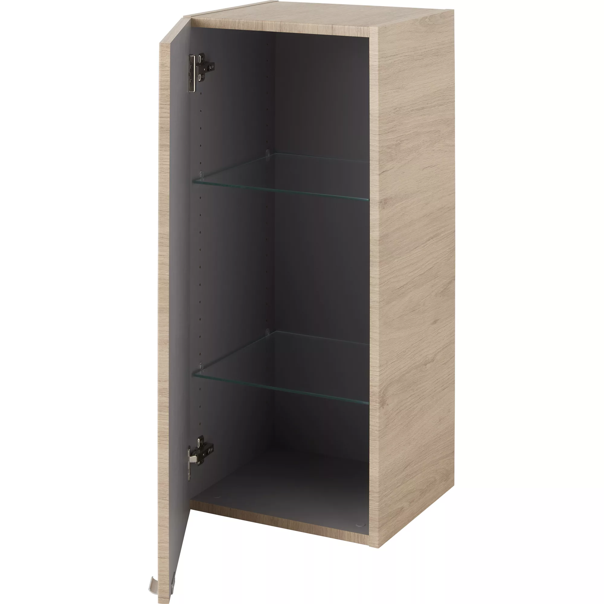 GoodHome Imandra Oak Effect Single Deep Wall Cabinet (W)400mm (H)900mm 6 GoodHome Imandra Oak Effect Single Deep Wall Cabinet (W)400mm (H)900mm - Image 4