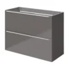 GoodHome Imandra Slimline Gloss Warm Grey Wall-mounted Bathroom Cabinet (H)60cm (W)80cm 1 GoodHome Imandra Slimline Gloss Warm Grey Wall-mounted Bathroom Cabinet (H)60cm (W)80cm -Crystal Bathware goodhome imandra slimline gloss warm grey wall mounted bathroom cabinet h 60cm w 80cm5059340393636 01c