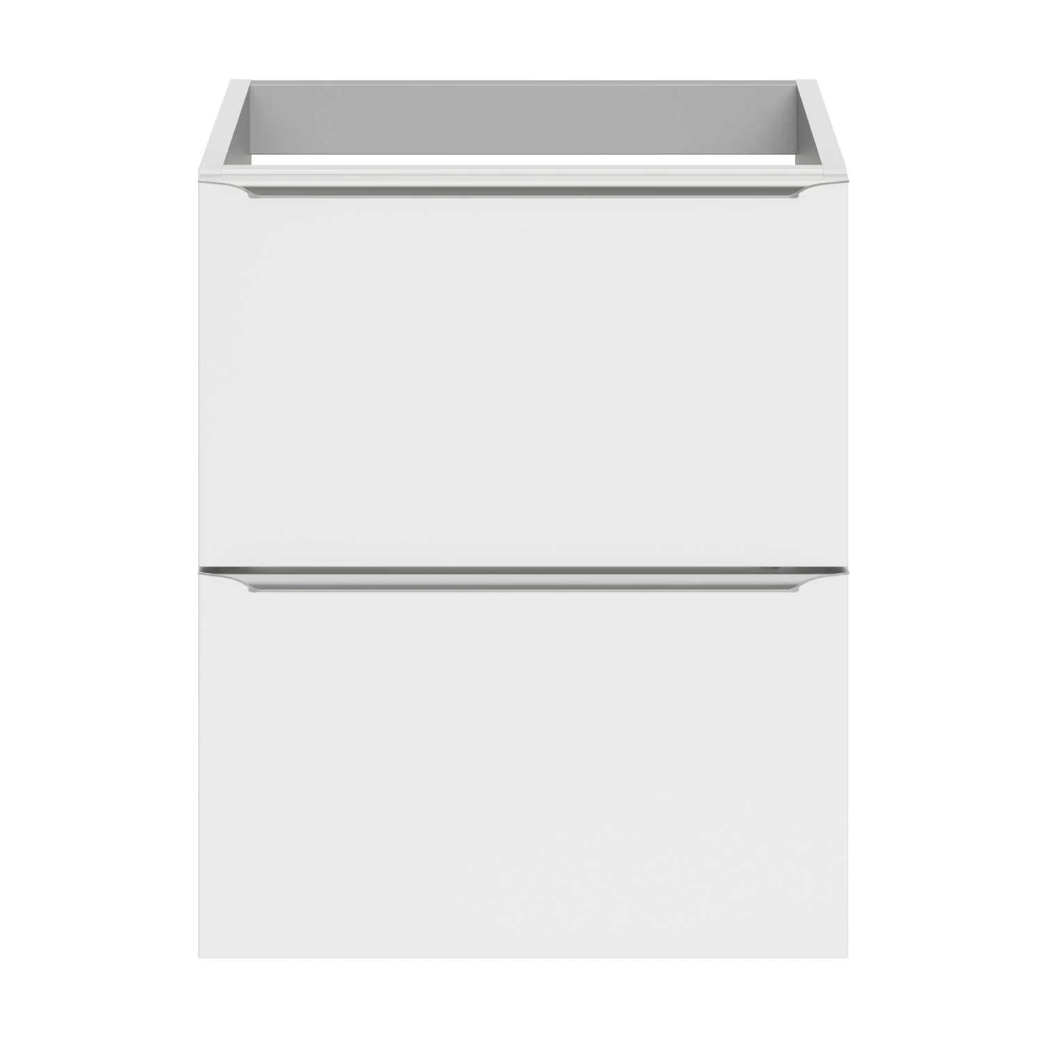 GoodHome Imandra Slimline Gloss White Wall-mounted Bathroom Cabinet (H)60cm (W)50cm 4 GoodHome Imandra Slimline Gloss White Wall-mounted Bathroom Cabinet (H)60cm (W)50cm - Image 2
