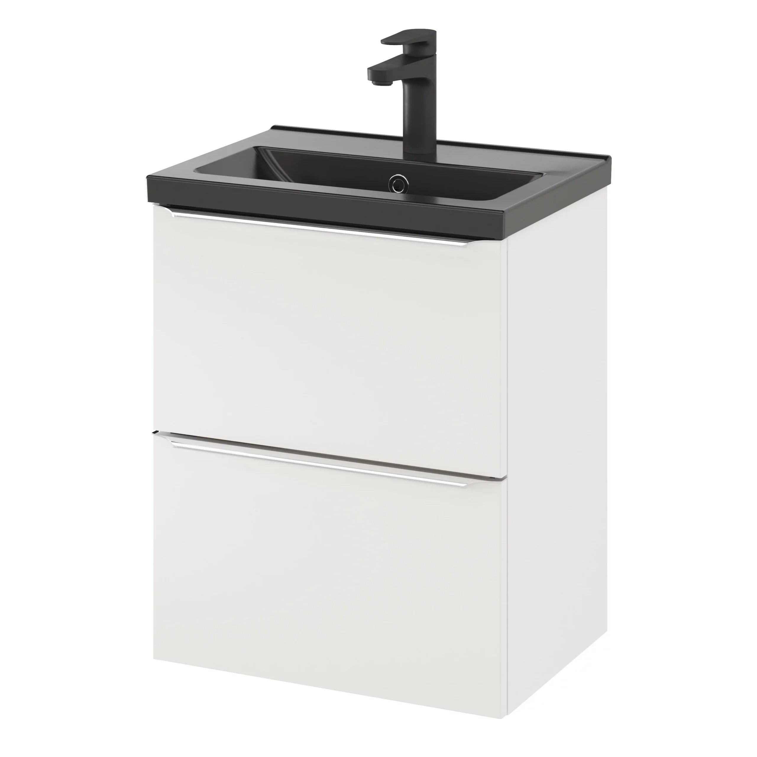 GoodHome Imandra Slimline Gloss White Wall-mounted Bathroom Cabinet (H)60cm (W)50cm 10 GoodHome Imandra Slimline Gloss White Wall-mounted Bathroom Cabinet (H)60cm (W)50cm - Image 8