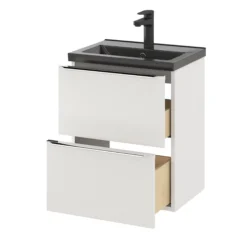 GoodHome Imandra Slimline Gloss White Wall-mounted Bathroom Cabinet (H)60cm (W)50cm 20 GoodHome Imandra Slimline Gloss White Wall-mounted Bathroom Cabinet (H)60cm (W)50cm -Crystal Bathware goodhome imandra slimline gloss white wall mounted bathroom cabinet h 60cm w 50cm5059340392981 26c