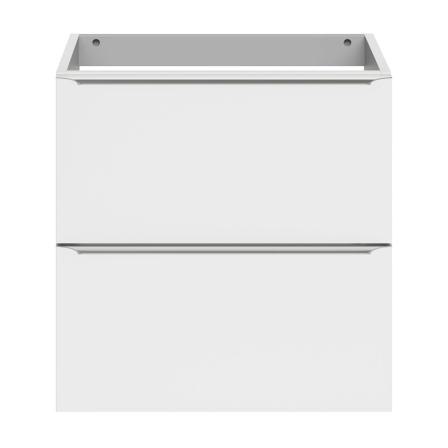GoodHome Imandra Slimline Gloss White Wall-mounted Bathroom Cabinet (H)60cm (W)60cm 4 GoodHome Imandra Slimline Gloss White Wall-mounted Bathroom Cabinet (H)60cm (W)60cm - Image 2