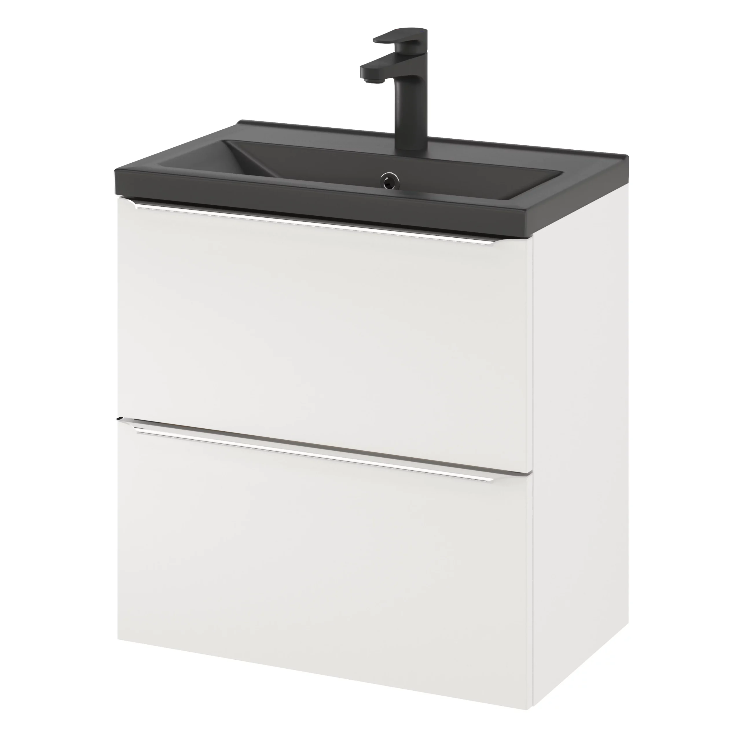 GoodHome Imandra Slimline Gloss White Wall-mounted Bathroom Cabinet (H)60cm (W)60cm 9 GoodHome Imandra Slimline Gloss White Wall-mounted Bathroom Cabinet (H)60cm (W)60cm - Image 7