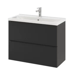 GoodHome Imandra Slimline Matt Black Wall-mounted Bathroom Cabinet (H)60cm (W)80cm 20 GoodHome Imandra Slimline Matt Black Wall-mounted Bathroom Cabinet (H)60cm (W)80cm -Crystal Bathware goodhome imandra slimline matt black wall mounted bathroom cabinet h 60cm w 80cm5059340393179 22c
