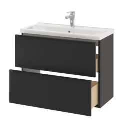 GoodHome Imandra Slimline Matt Black Wall-mounted Bathroom Cabinet (H)60cm (W)80cm 17 GoodHome Imandra Slimline Matt Black Wall-mounted Bathroom Cabinet (H)60cm (W)80cm -Crystal Bathware goodhome imandra slimline matt black wall mounted bathroom cabinet h 60cm w 80cm5059340393179 23c