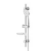 GoodHome Kielder 5-spray Pattern Chrome Effect Shower Kit -Crystal Bathware goodhome kielder 5 spray pattern chrome effect shower kit5059340609065 01c
