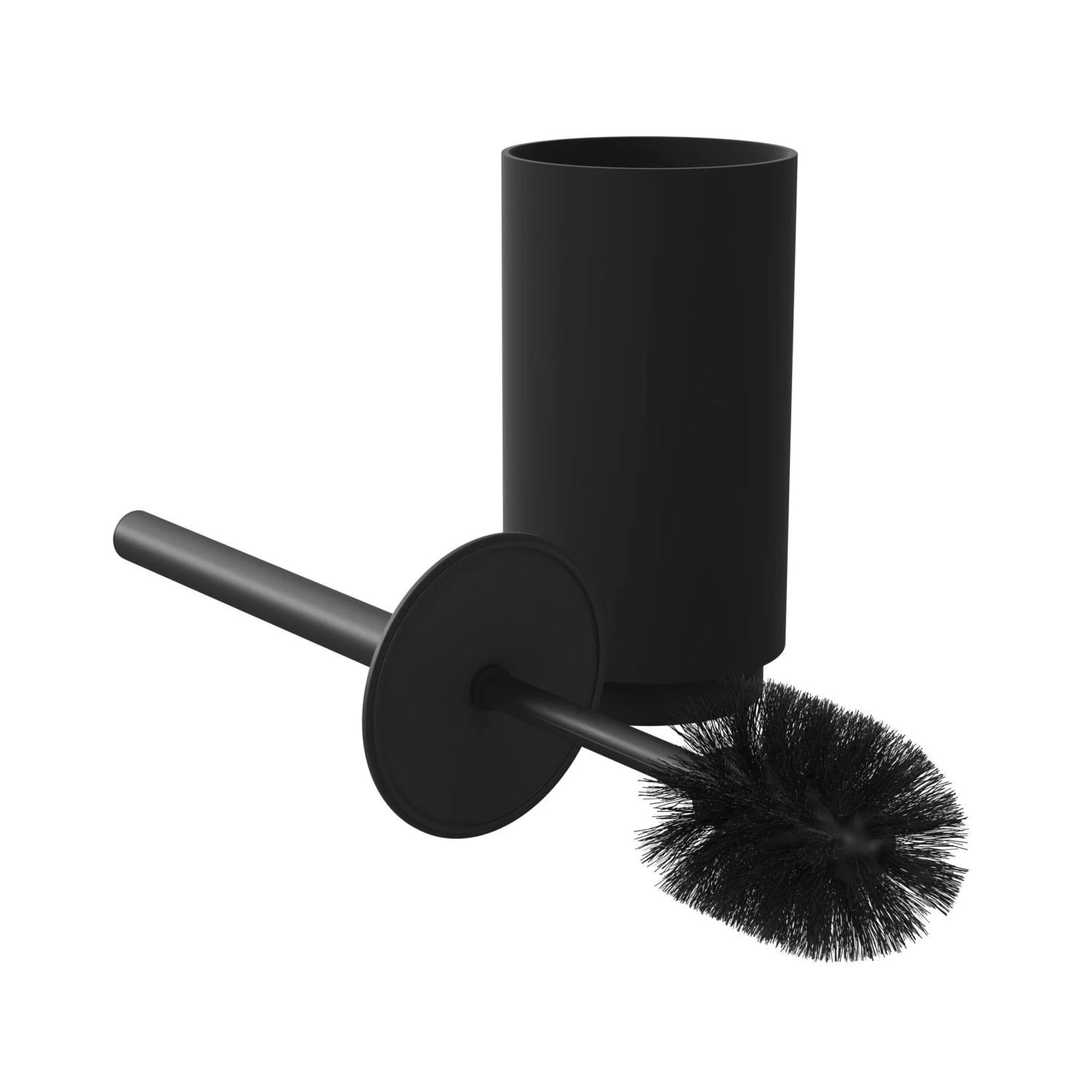 GoodHome Kina Black Polypropylene Toilet Brush & Holder 4 GoodHome Kina Black Polypropylene Toilet Brush & Holder - Image 2
