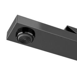 GoodHome Kolima Titanium Medium Square Deck-mounted Manual Basin Mono Mixer Tap -Crystal Bathware goodhome kolima titanium medium square deck mounted manual basin mono mixer tap5059340582818 36c