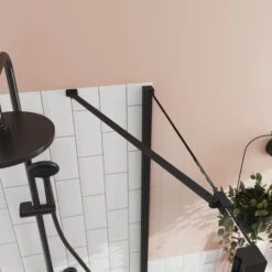 GoodHome Kolima Titanium Thermostatic Multi Head Shower -Crystal Bathware goodhome kolima titanium thermostatic multi head shower5059340497839 01i