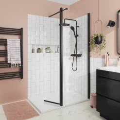 GoodHome Kolima Titanium Thermostatic Multi Head Shower -Crystal Bathware goodhome kolima titanium thermostatic multi head shower5063022042088 01i