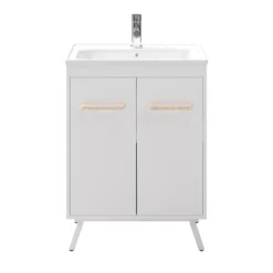 GoodHome LADOGA Matt WHITE Double Wall-mounted Bathroom Cabinet (H)81cm (W)6cm 17 GoodHome LADOGA Matt WHITE Double Wall-mounted Bathroom Cabinet (H)81cm (W)6cm -Crystal Bathware goodhome ladoga matt white double wall mounted bathroom cabinet h 81cm w 6cm3663602527268 25c