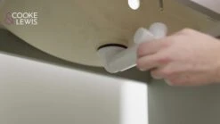 GoodHome Lana White Counter-mounted Counter Top Basin (W)100.4cm -Crystal Bathware goodhome lana white counter mounted counter top basin w 100 4cm5059340391731 KFG EN