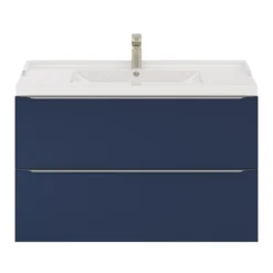 GoodHome Lana White Counter-mounted Counter Top Basin (W)100.4cm -Crystal Bathware goodhome lana white counter mounted counter top basin w 100 4cm5059340393537 33c