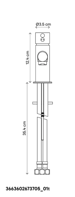 GoodHome Lazu Basin Mono Mixer Tap -Crystal Bathware goodhome lazu basin mono mixer tap5059340214207 01t bq
