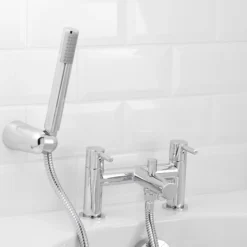 GoodHome Lazu Combi Boiler, Gravity-fed & Mains Pressure Water Systems Contemporary Bath Shower Mixer Tap -Crystal Bathware goodhome lazu combi boiler gravity fed mains pressure water systems contemporary bath shower mixer tap3663602673781 01i