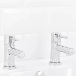 GoodHome Lazu Contemporary Basin Pillar Tap 9 GoodHome Lazu Contemporary Basin Pillar Tap -Crystal Bathware goodhome lazu contemporary basin pillar tap3663602662389 03bq
