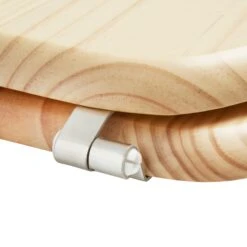 GoodHome Levanto Natural Pine Effect Bottom Fix Standard Close Toilet Seat -Crystal Bathware goodhome levanto natural pine effect bottom fix standard close toilet seat3663602904731 05bq