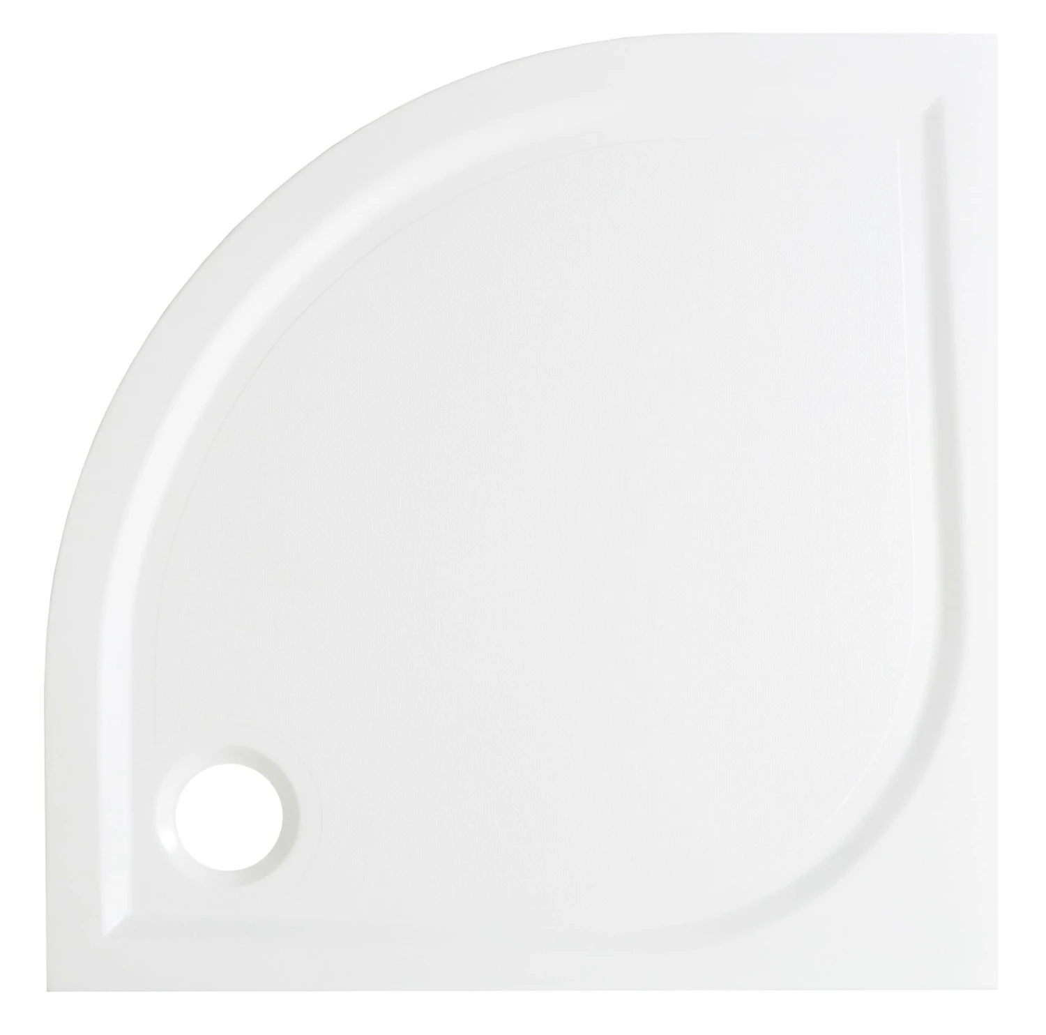 GoodHome Limski Quadrant Shower Tray (L)900mm (W)900mm (H)28mm 3 GoodHome Limski Quadrant Shower Tray (L)900mm (W)900mm (H)28mm