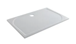 GoodHome Limski Rectangular Shower Tray (L)760mm (W)1200mm (H)28mm 8 GoodHome Limski Rectangular Shower Tray (L)760mm (W)1200mm (H)28mm -Crystal Bathware goodhome limski rectangular shower tray l 760mm w 1200mm h 28mm3663602943716 01bq