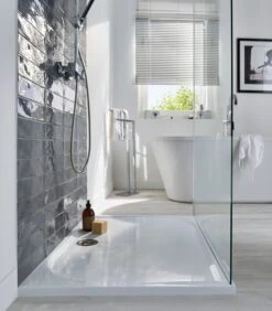 GoodHome Limski Rectangular Shower Tray (L)800mm (W)1200mm (H)28mm 15 GoodHome Limski Rectangular Shower Tray (L)800mm (W)1200mm (H)28mm -Crystal Bathware goodhome limski rectangular shower tray l 800mm w 1200mm h 28mm3663602943723 01i bq