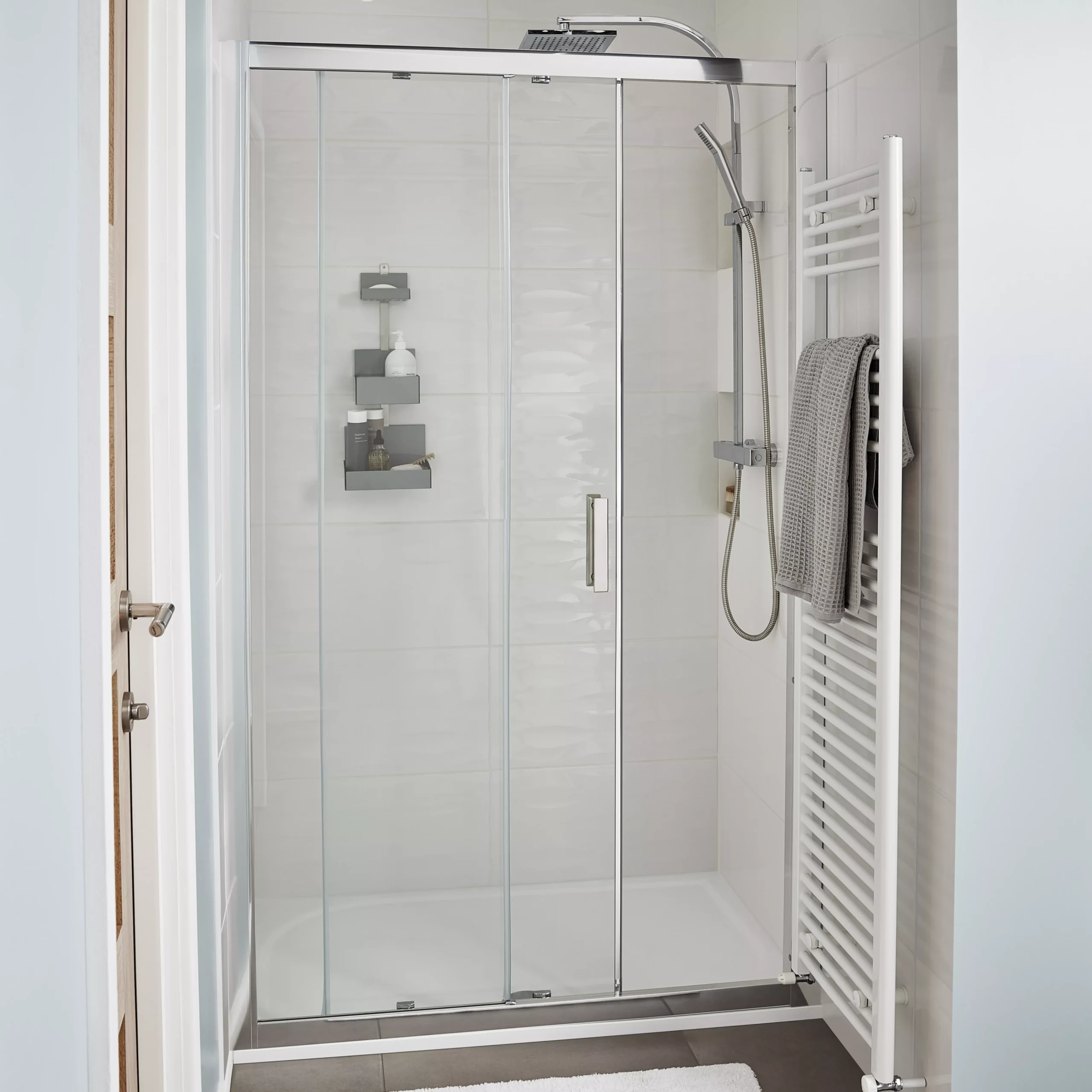 GoodHome Limski Rectangular Shower Tray (L)800mm (W)1200mm (H)28mm 9 GoodHome Limski Rectangular Shower Tray (L)800mm (W)1200mm (H)28mm - Image 7