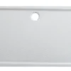 GoodHome Limski White Rectangular Shower Tray (L)160cm (W)70cm (H)2.8cm -Crystal Bathware goodhome limski white rectangular shower tray l 160cm w 70cm h 2 8cm3663602943815 02c