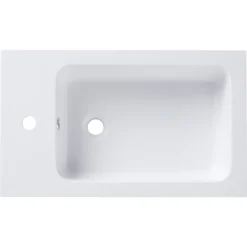 GoodHome Makonda White Oblong Counter-mounted Counter Top Basin (W)60.4cm -Crystal Bathware goodhome makonda white oblong counter mounted counter top basin w 60 4cm3663602527282 02bq