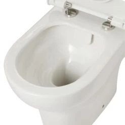 GoodHome Malo White Close-coupled Toilet Set With Soft Close Seat -Crystal Bathware goodhome malo white close coupled toilet set with soft close seat5059340223414 38c