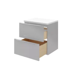 GoodHome Marloes Gloss White Chipboard Bathroom Worktop 2.8cm X 45.2cm X 60cm 11 GoodHome Marloes Gloss White Chipboard Bathroom Worktop 2.8cm X 45.2cm X 60cm -Crystal Bathware goodhome marloes gloss white chipboard bathroom worktop 2 8cm x 45 2cm x 60cm3663602932796 52c