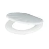 GoodHome Mendra White Bottom Fix Standard Close Toilet Seat 2 GoodHome Mendra White Bottom Fix Standard Close Toilet Seat -Crystal Bathware goodhome mendra white bottom fix standard close toilet seat3663602904397 01bq